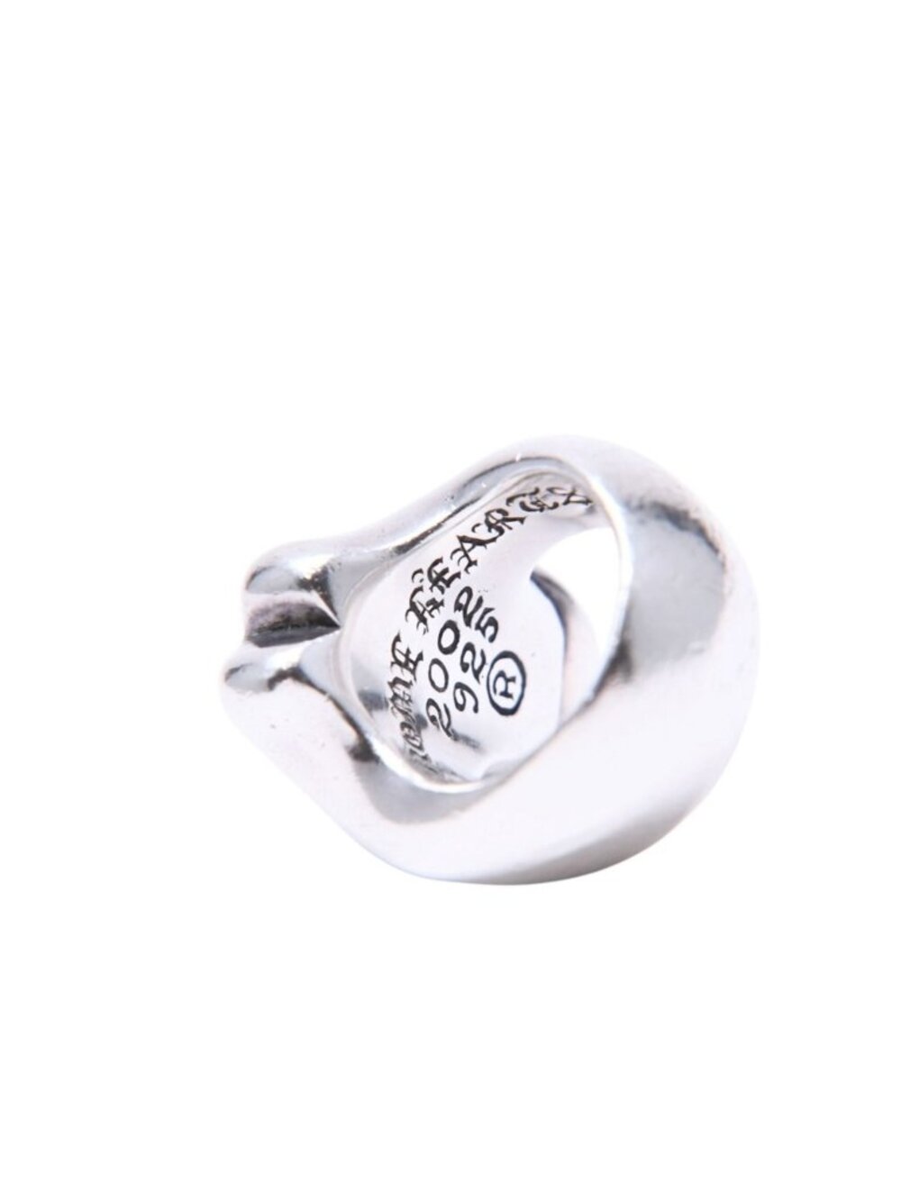Chrome Hearts Lip Tongue LG Lip & Tan Large Ring Weig… - Gem